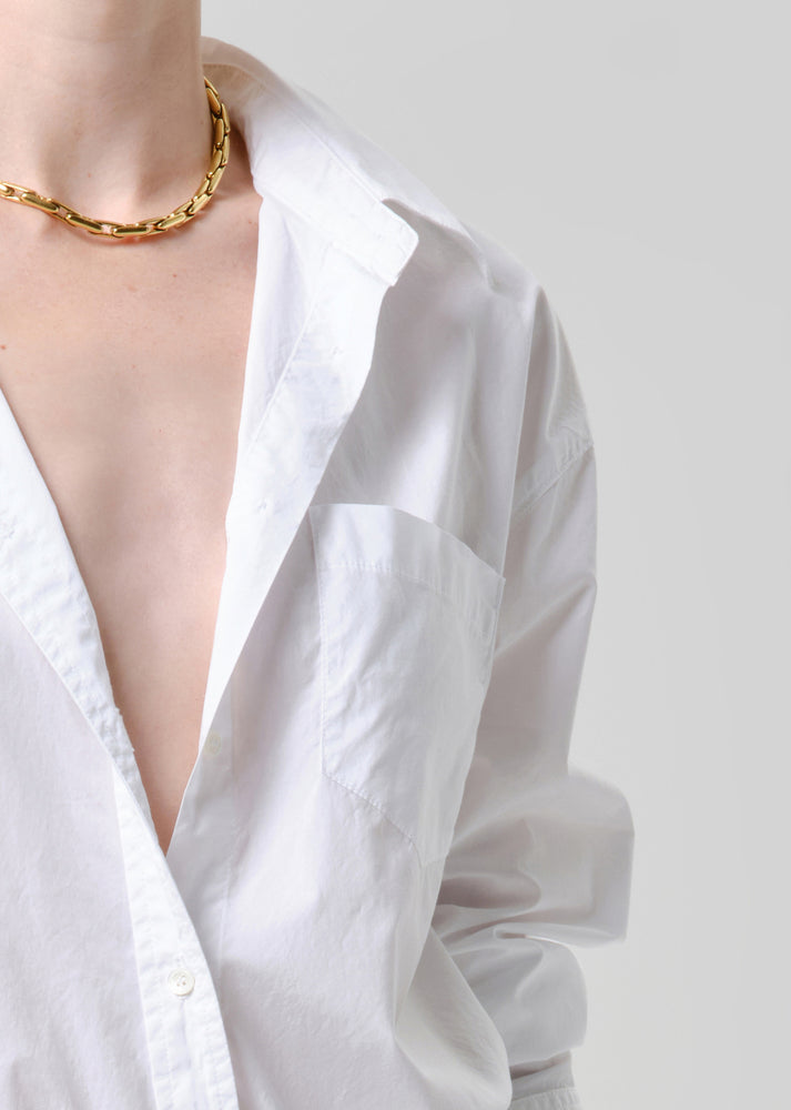 BLOUSES/SHIRTS/TOPS THEA BOYFRIEND SHIRT IN OPTIC WHITE Citizens of Humanity