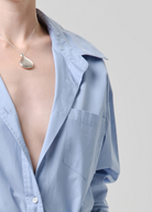 BLOUSES/SHIRTS/TOPS Thea Boyfriend Shirt in French Blue Citizens of Humanity