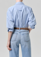 BLOUSES/SHIRTS/TOPS Thea Boyfriend Shirt in French Blue Citizens of Humanity