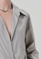 BLOUSES/SHIRTS/TOPS Thea Boyfriend Shirt in Marseille Stripe Citizens of Humanity