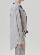 BLOUSES/SHIRTS/TOPS Thea Boyfriend Shirt in Marseille Stripe Citizens of Humanity