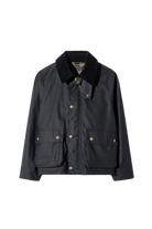 COATS/JACKET Brinley Waxed Short Parka in Black Nili Lotan