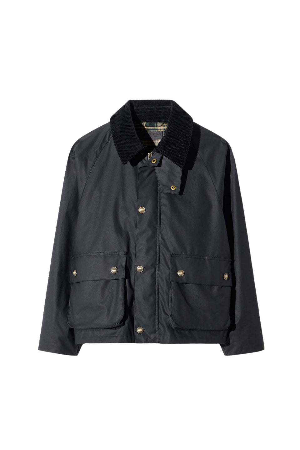COATS/JACKET Brinley Waxed Short Parka in Black Nili Lotan