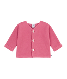 CHILDREN'S APPAREL Baby Cardigan in Pink Petit Bateau