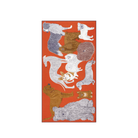 ACCESSORIES Cotton Toutou Scarf in Orange Inoui Editions