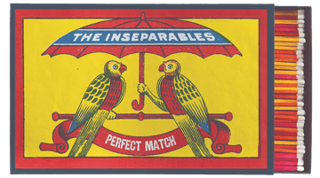 HOME ACCESSORIES The Inseperables - Giant Safety Matches Archivist Gallery