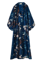 DRESSES/JUMPSUITS Almond Blossom Dress in Midnight Blue Psophia