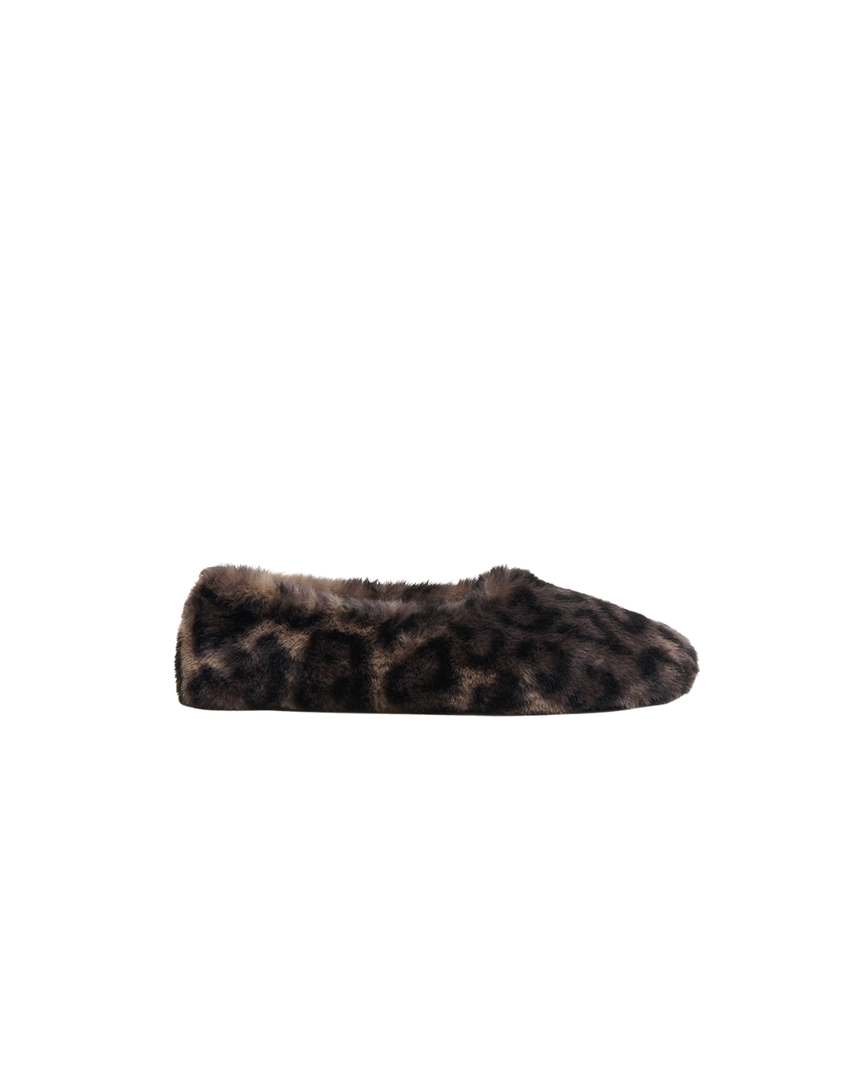 SHOES Magda Flat Slipper in Dark Leopard Apparis