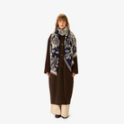 ACCESSORIES Archimede Scarf in Navy Inoui Editions