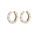 FASHION JEWELRY Mini Abambou Earring in White GAS Bijoux