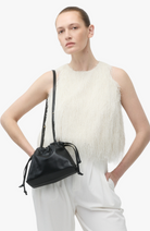 HANDBAGS Mini Asisi Tote in Black Lemiz