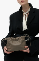 HANDBAGS Mini Asisi Tote in Taupe Lemiz