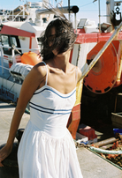 DRESSES/JUMPSUITS Florencia Dress in White Ciao Lucia