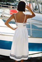 DRESSES/JUMPSUITS Florencia Dress in White Ciao Lucia