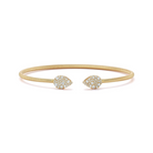 JEWELRY Samantha Lynn Teardrop Flexi Cuff in Yellow Gold Dana Rebecca