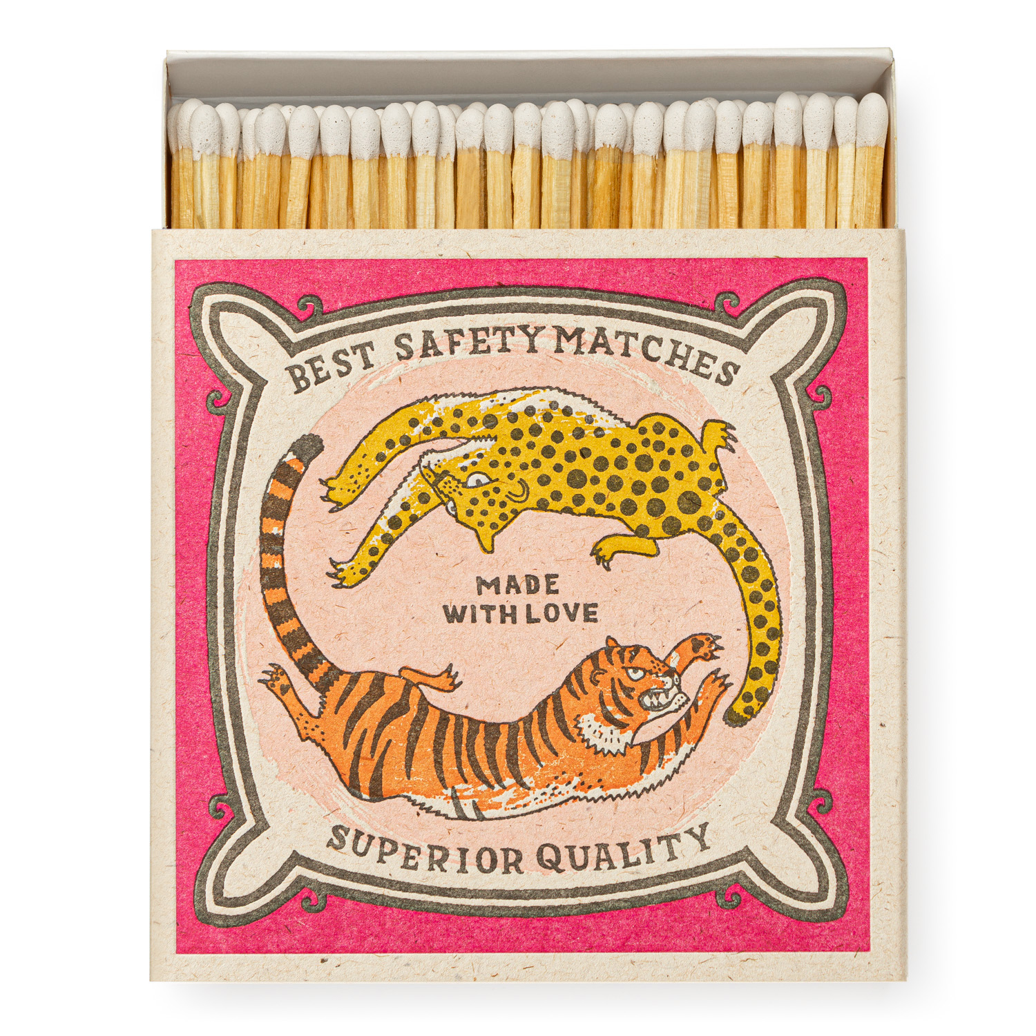 HOME ACCESSORIES CHASING BIG CATS - SAFETY MATCHES Archivist Gallery