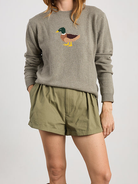 SWEATERS Rianne Mallard Sweater in Grey Ciao Lucia