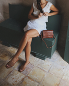 HANDBAGS Mini Madeleine Handbag in Sienna Bembien
