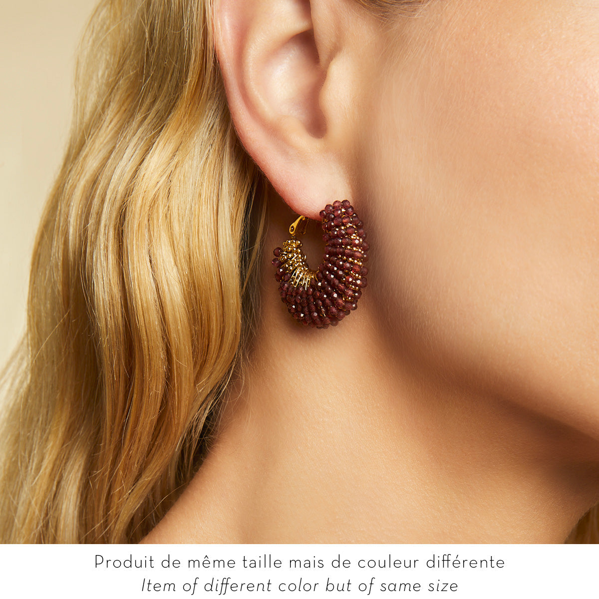 FASHION JEWELRY Izzia Earring in Red GAS Bijoux