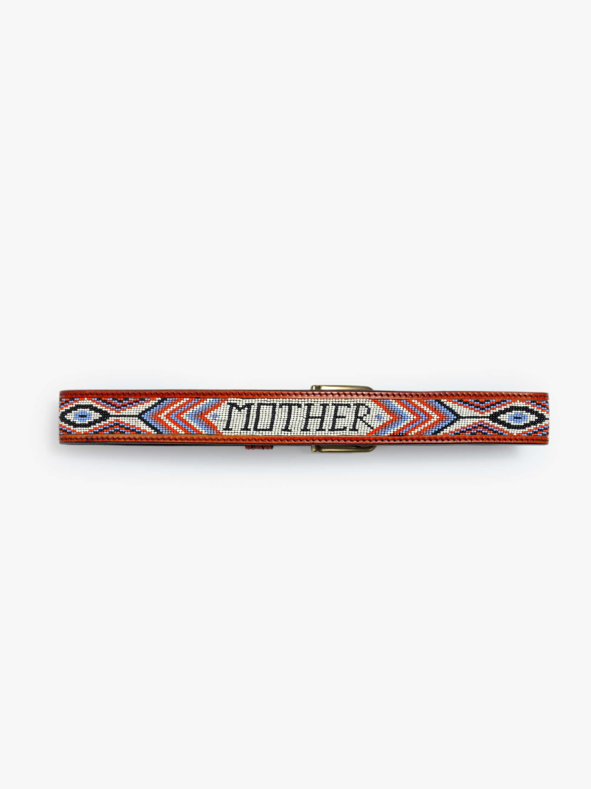 ACCESSORIES The Eye Opener Belt in Brown Mother