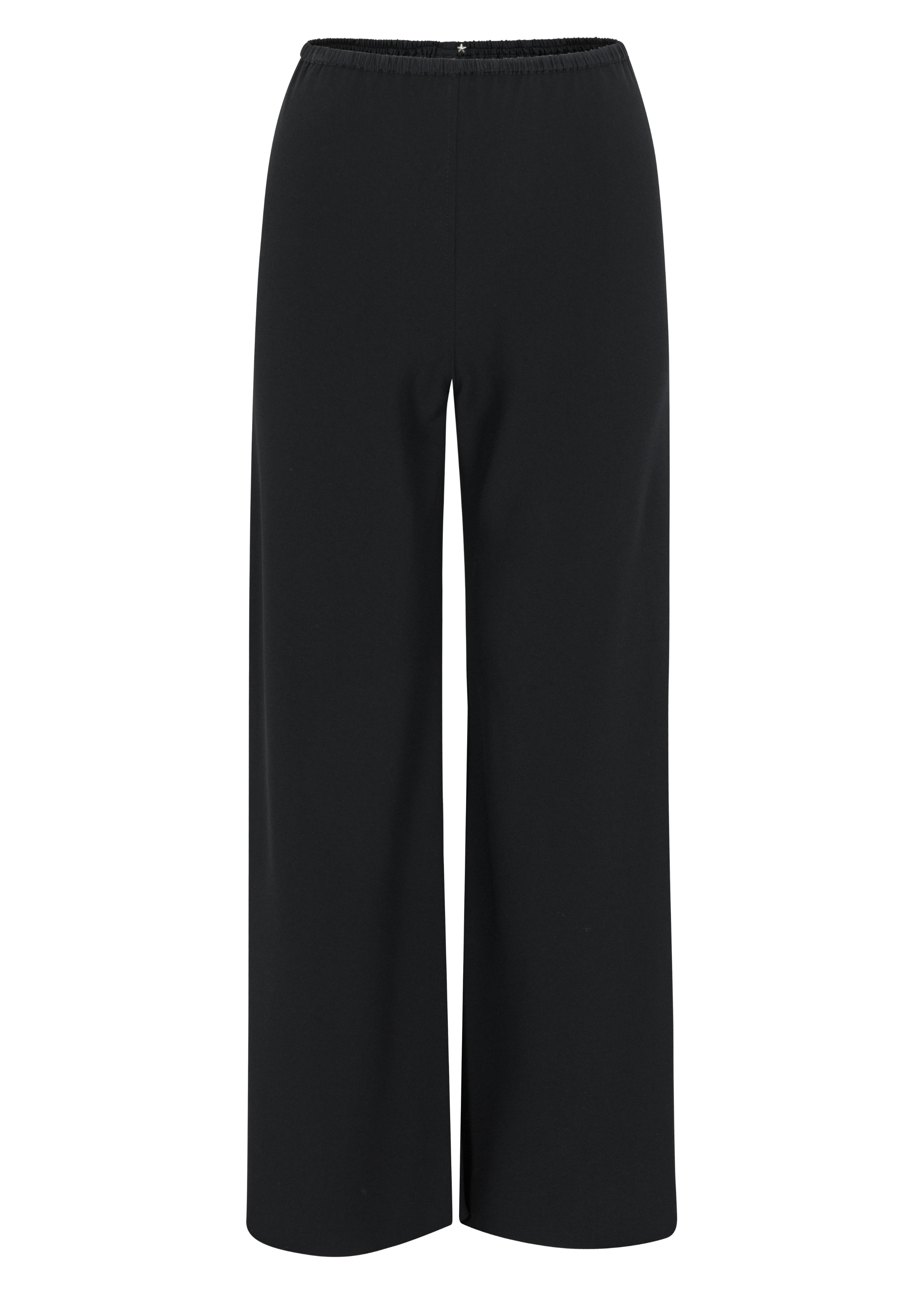 PANTS/SHORTS Bias Wide Leg Pant in Black Peter Cohen