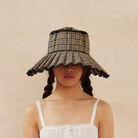 HATS Capri Hat in Black Bamboo Lorna Murray