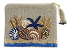 ACCESSORIES Multi Shell Linen Pouch Benaras by Citrus