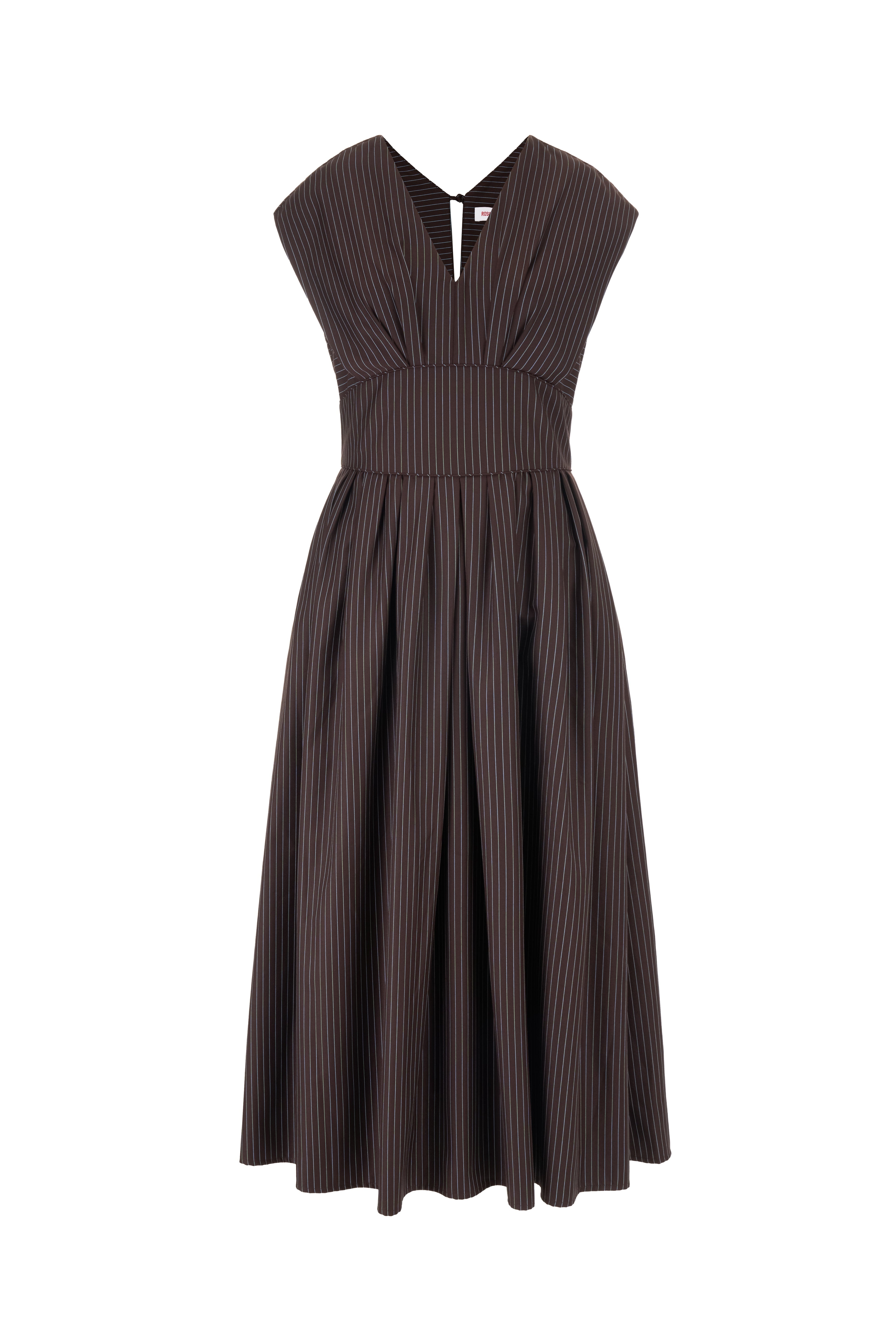 DRESSES/JUMPSUITS In Full Bloom Dress in Espresso Rosie Assoulin