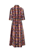 DRESSES/JUMPSUITS Hostess With the Mostest Dress in Red Plaid Rosie Assoulin