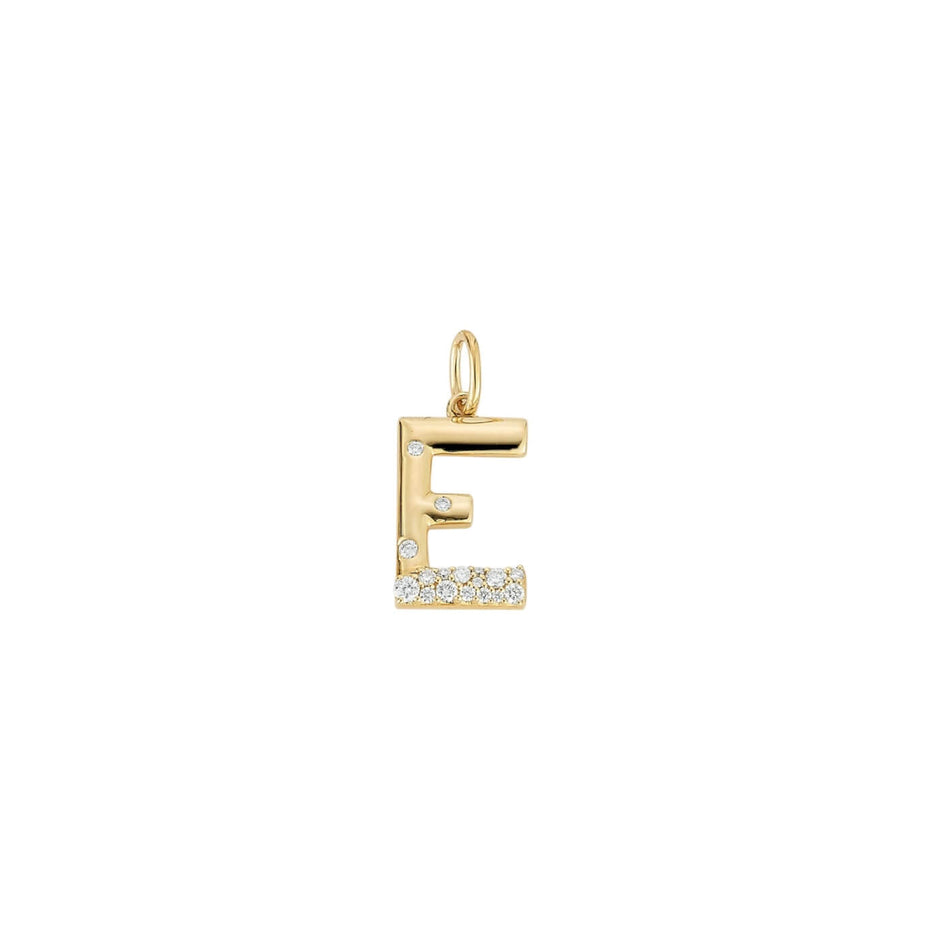 JEWELRY Cynthia Rose Initial Charms in Yellow Gold Dana Rebecca