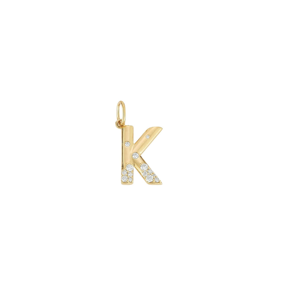JEWELRY Cynthia Rose Initial Charms in Yellow Gold Dana Rebecca