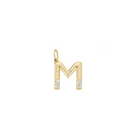 JEWELRY Cynthia Rose Initial Charms in Yellow Gold Dana Rebecca