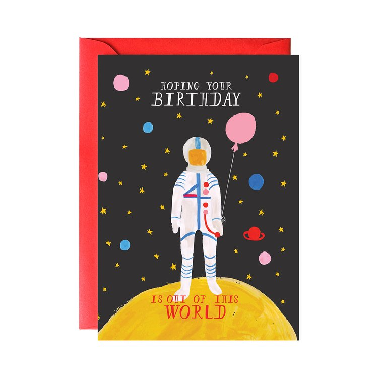 Greeting & Note Cards Mr. Boddington Out of This World Greeting Card Mr. Boddington