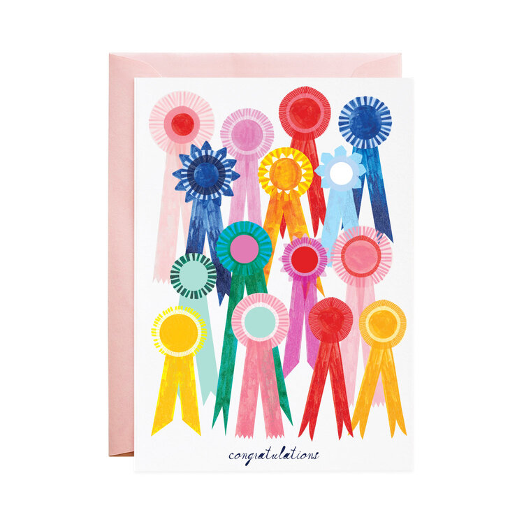 Greeting & Note Cards Mr. Boddington First Place Ribbon Greeting Card Mr. Boddington