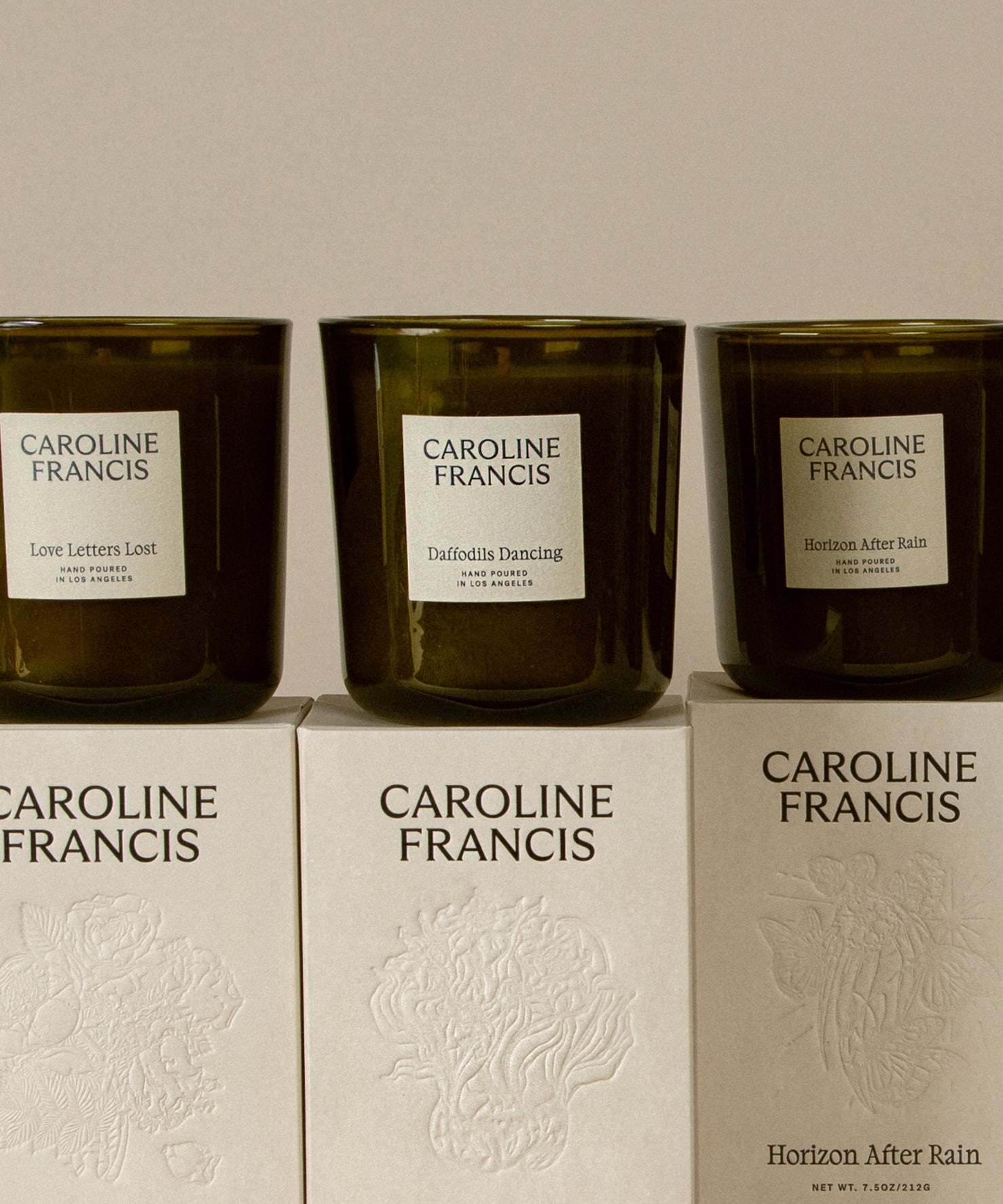 Caroline Francis Daffodils Dancing Candle - Thumbnail 3
