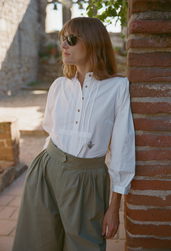 PANTS/SHORTS Paulie Pant in Khaki Ciao Lucia
