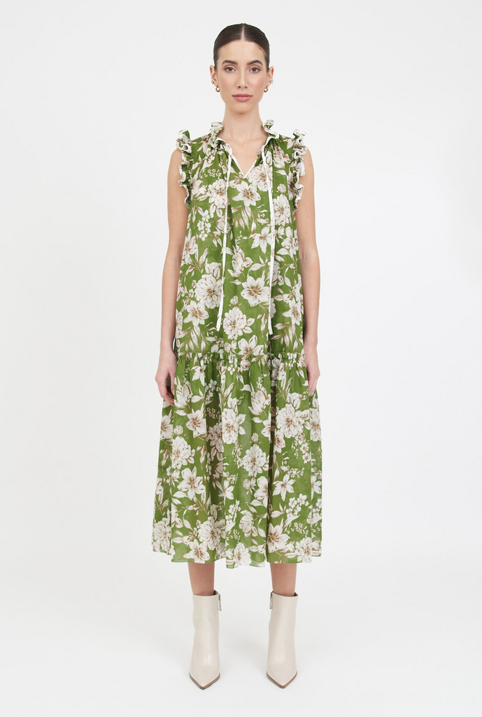 Dresses Christy Lynn Camila Dress in Green Magnolia Christy Lynn