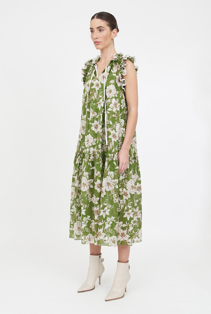 Dresses Christy Lynn Camila Dress in Green Magnolia Christy Lynn