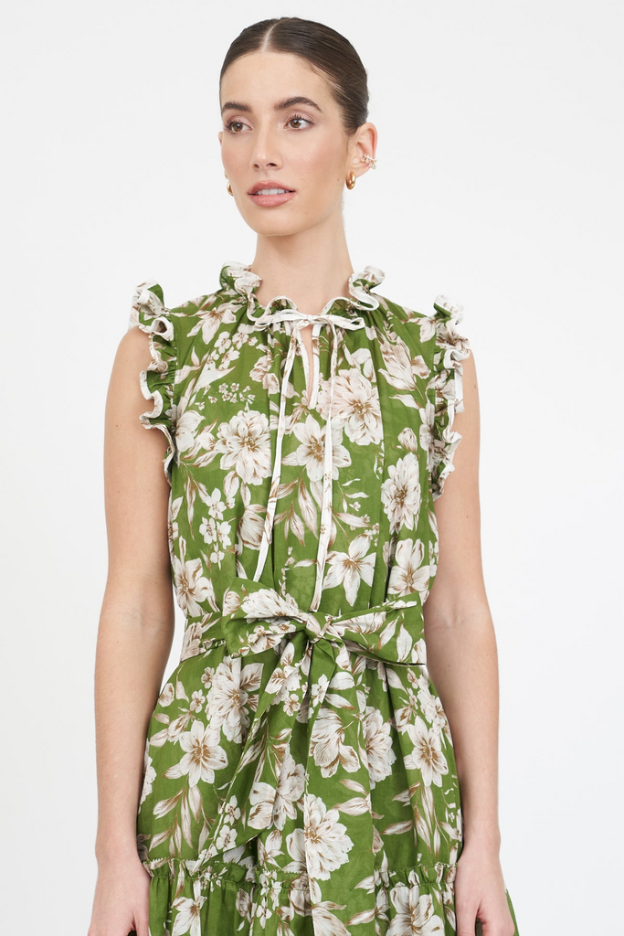 Dresses Christy Lynn Camila Dress in Green Magnolia Christy Lynn