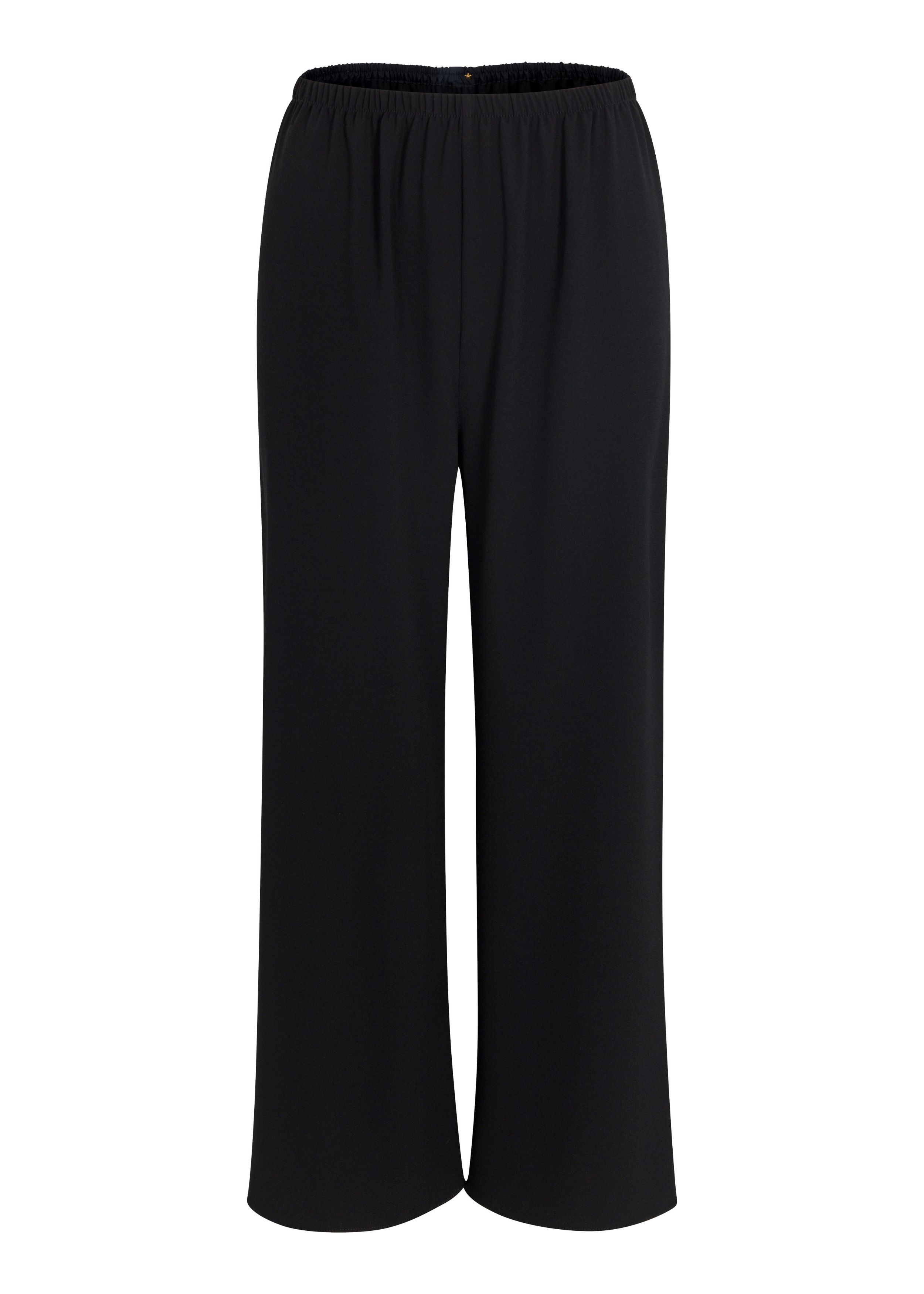 PANTS/SHORTS Cropped Pull-On Pant in Black Peter Cohen