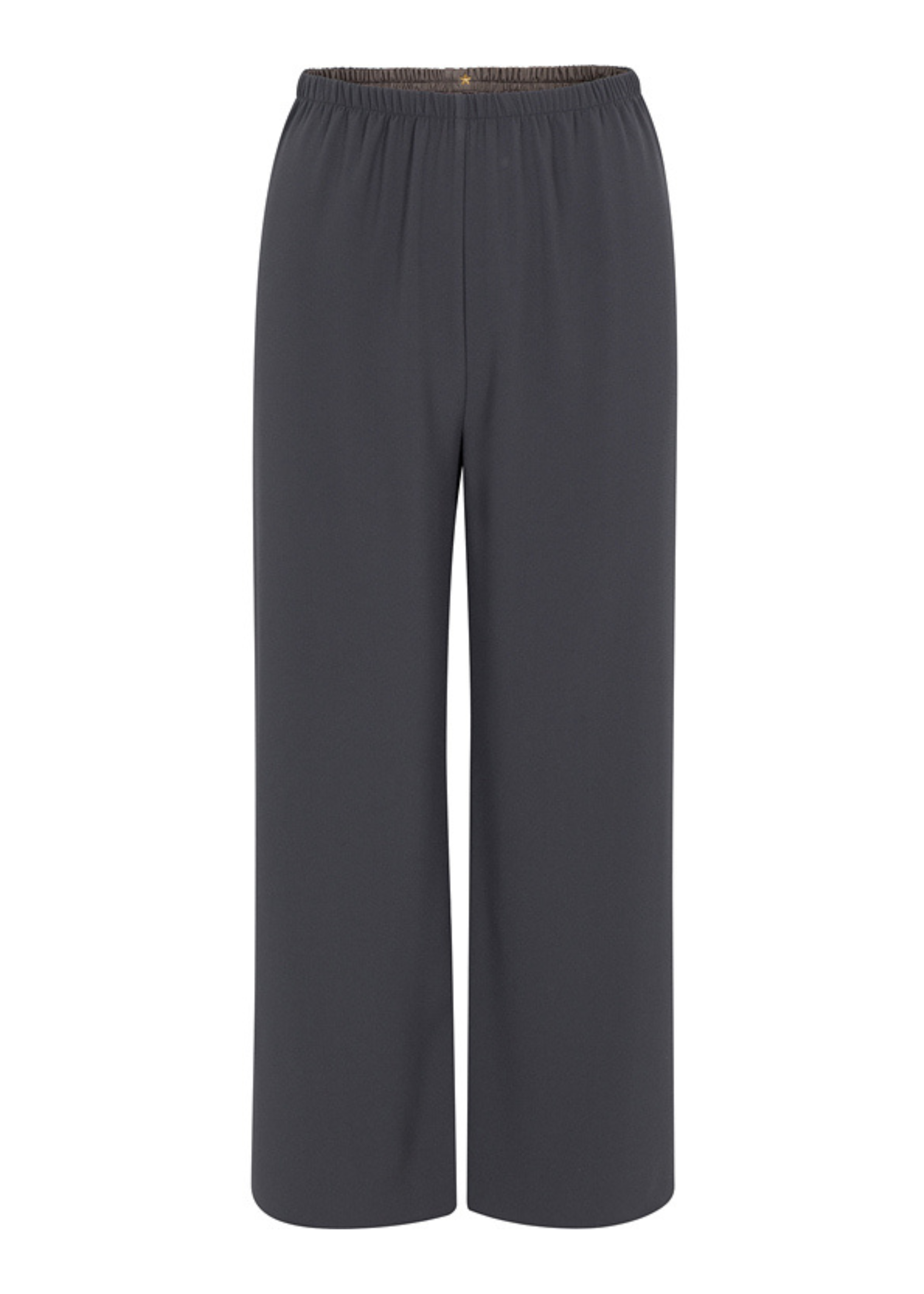 PANTS/SHORTS Cropped Pull-On Pant in Grey Peter Cohen