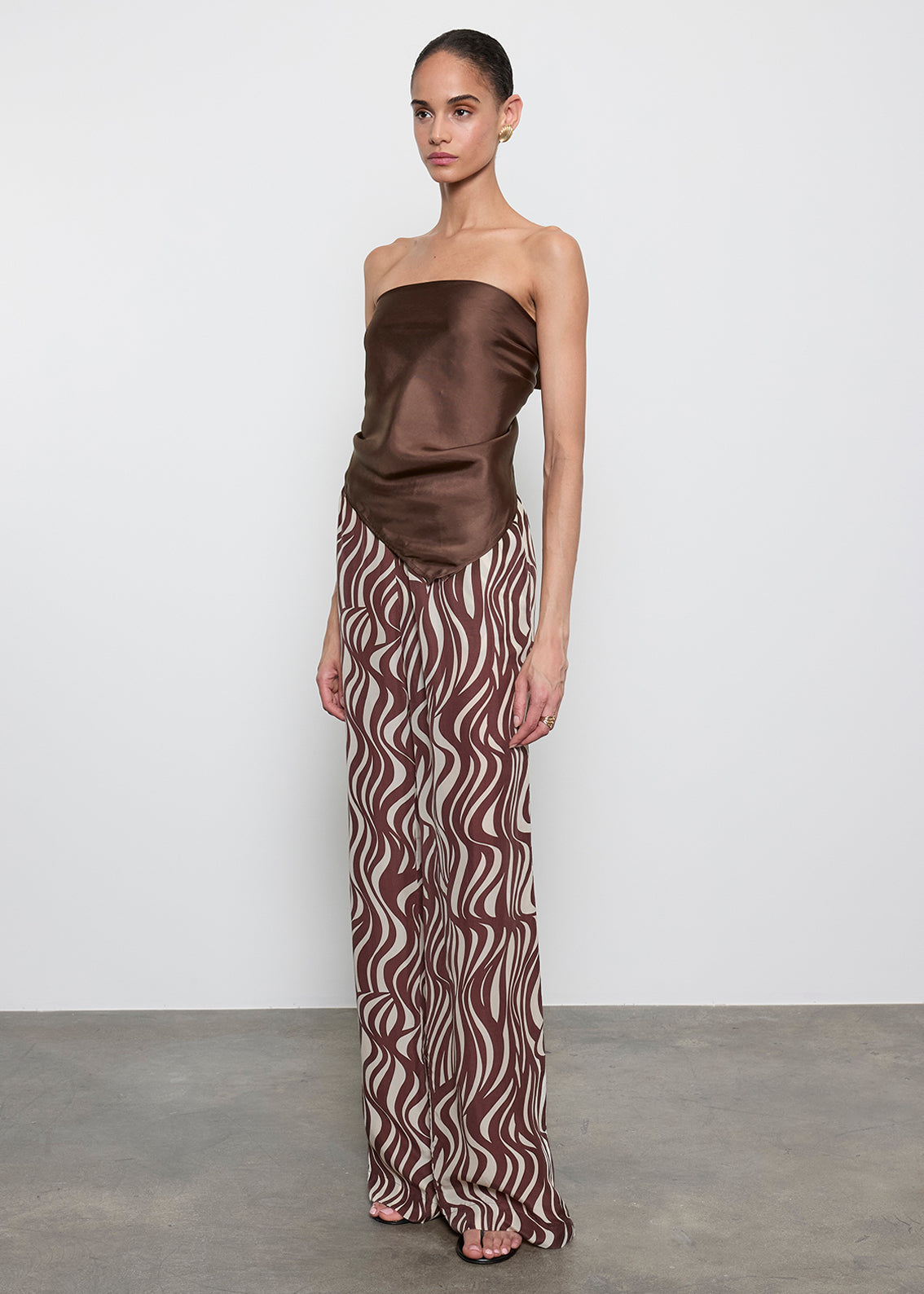 PANTS/SHORTS Resort Pant in Wave Print Enza Costa