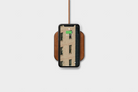 HOME ACCESSORIES Wireless Charging Pad in Saddle Courant