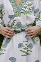 DRESSES/JUMPSUITS Capri Maxi Dress in Blue Flower Maison Marigold