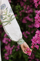 DRESSES/JUMPSUITS Capri Maxi Dress in Blue Flower Maison Marigold