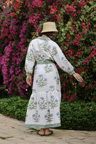 DRESSES/JUMPSUITS Capri Maxi Dress in Blue Flower Maison Marigold