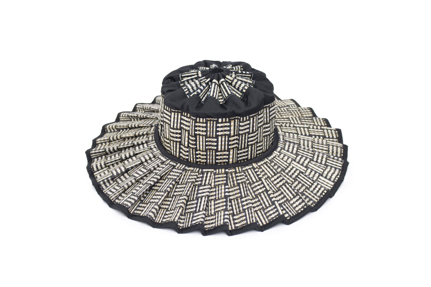HATS Capri Hat in Black Bamboo Lorna Murray