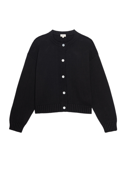 The Cotton Knit Cardigan – Serafina