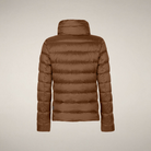 COATS/JACKET Elsie Puffer Jacket in Noisette Brown Save The Duck