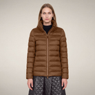 COATS/JACKET Elsie Puffer Jacket in Noisette Brown Save The Duck